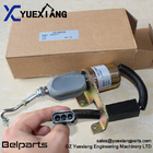 Excavator Spare Parts 4942879 Flamout Switch SD008A2 Electric Stop Solenoid For Digger