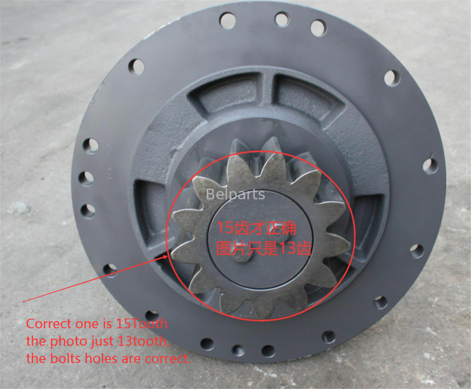 খননকারী যন্ত্রাংশ সুইং গিয়ারবক্স R140lc-7a R140W-7 R140W-9 R290-7 31E6-12030 31N4-10140 31Q4-11140