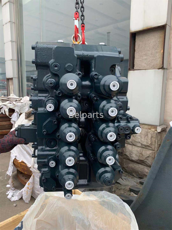 হুন্ডাই 31QB-17100 প্রধান নিয়ন্ত্রণ ভালভের জন্য R520-9 এক্সকাভেটর হাইড্রোলিক কন্ট্রোল ভালভ