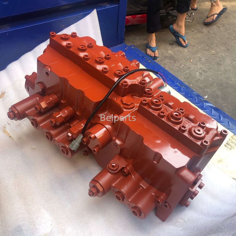 হিটাচি নিয়ন্ত্রণ প্রধান ভালভের জন্য ক্রলার EX200-1 EX200-2 EX200-3 খননকারী নিয়ন্ত্রণ ভালভ