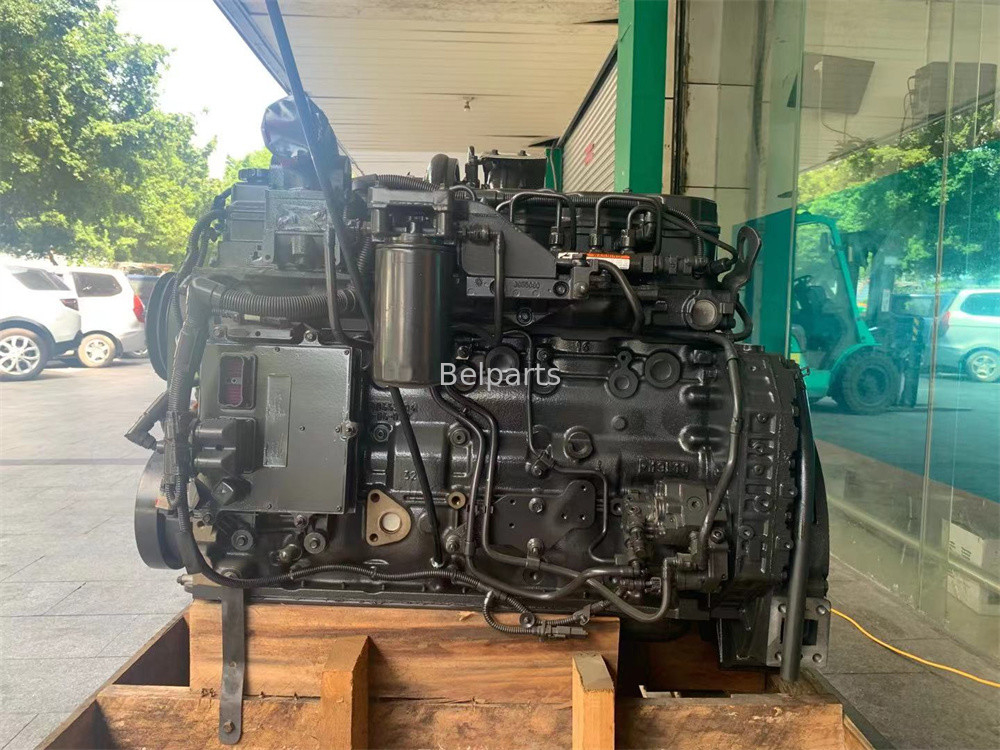 কামিন্সের জন্য এক্সকাভেটর পার্ট ইঞ্জিন Assy PC200-8 SAA6D107 ডিজেল ইঞ্জিন সমাবেশ