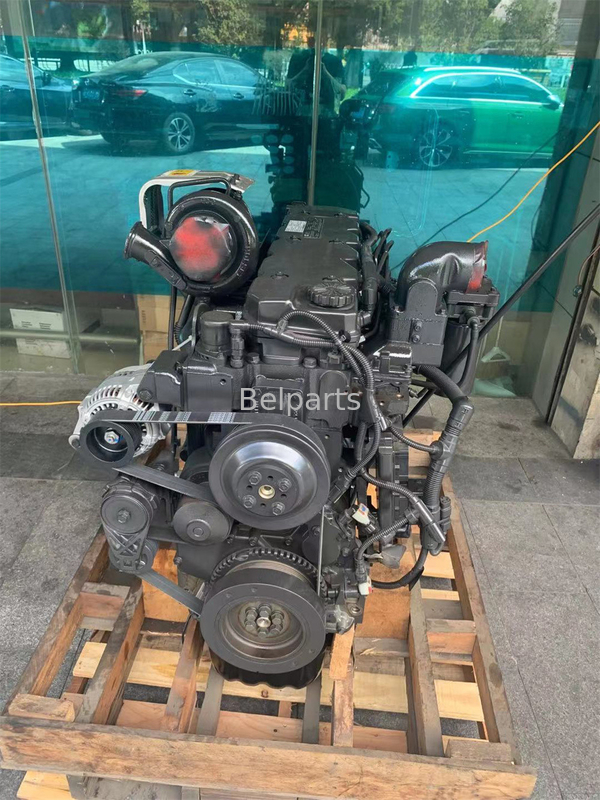 কামিন্সের জন্য এক্সকাভেটর পার্ট ইঞ্জিন Assy PC200-8 SAA6D107 ডিজেল ইঞ্জিন সমাবেশ