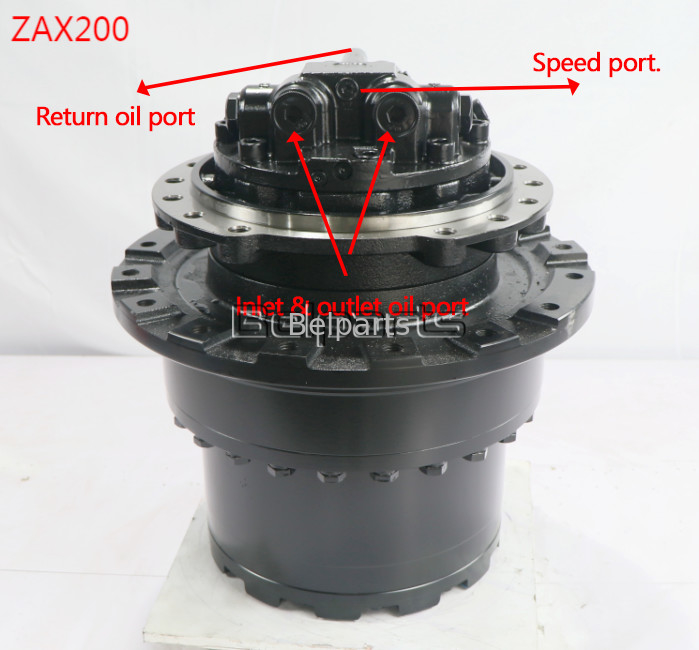 হিটাচির জন্য Excavator Travel Motor Assy ZX200 Final Drive Assy 9168003
