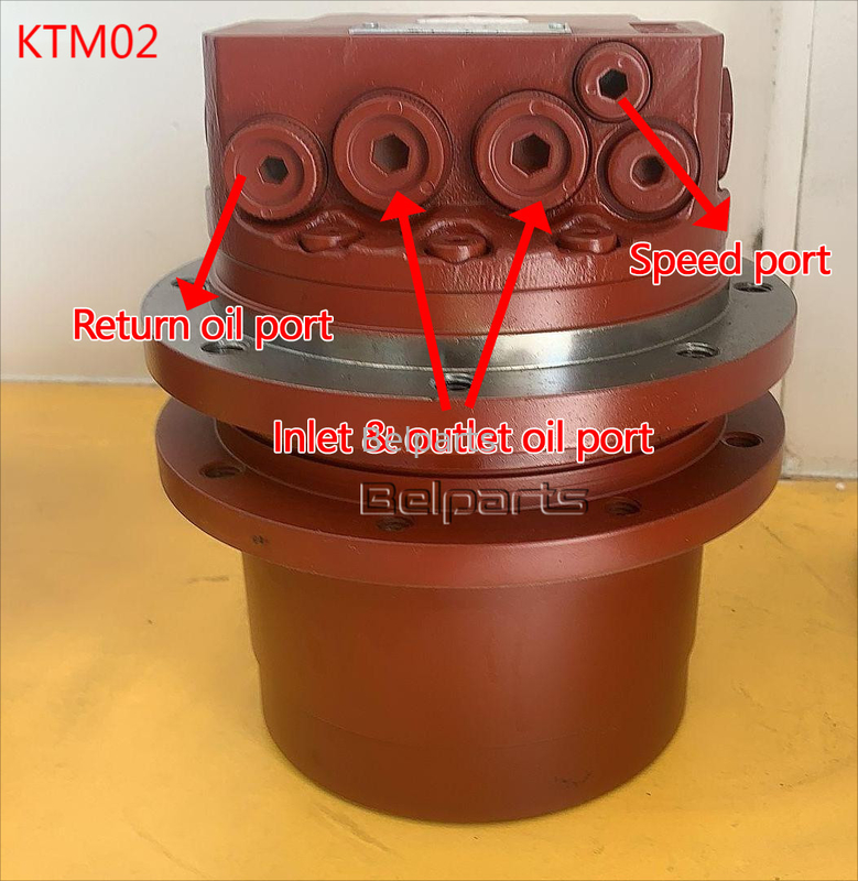 বেল পার্টস এক্সক্যাভেটর পার্টস কুবোটা KX61-3 CX27 IHI 20NX2 U20 U25 U25.3 U25.3 ফাইনাল ড্রাইভ
