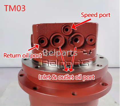 IHI28N IHI25VX IHI25NX IHI30NX Bobcat325 EC25 ফাইনাল ড্রাইভ For TM03 Excavator Parts