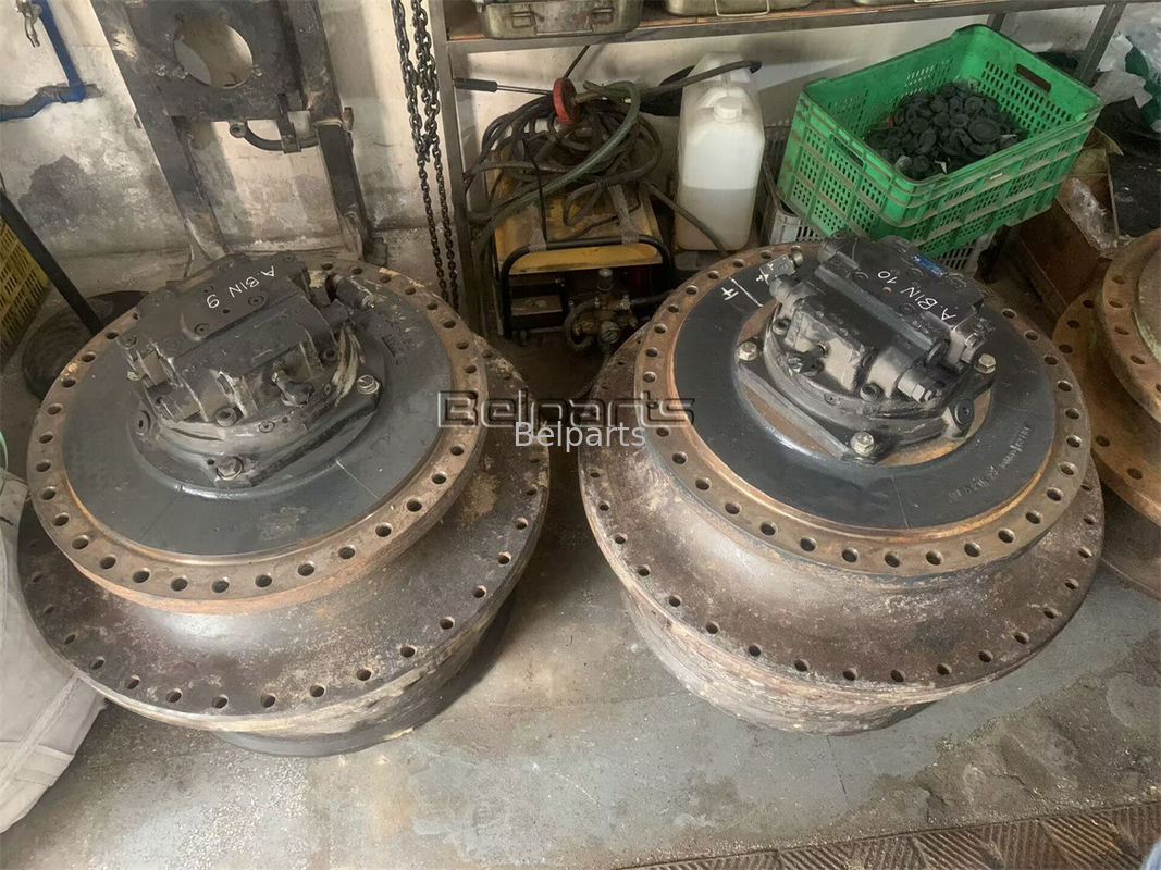 Komatsu Excavator PC1250-7 PC1250-8 ভ্রমণ মোটর Assy 21N-60-34100 21N-27-00130 ফাইনাল ড্রাইভ Assy ফিট