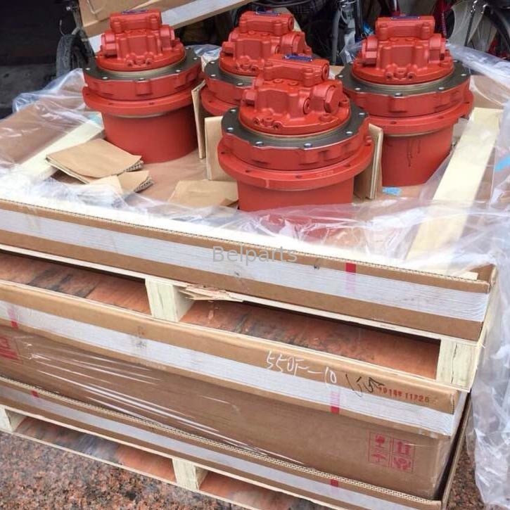 TM06F ফাইনাল ড্রাইভ গিয়ারবক্স MAG33VP-550F-10 VIO50-3 এক্সপোর্ট কোয়ালিটি এক্সক্যাভেটর ট্র্যাক সমাবেশ