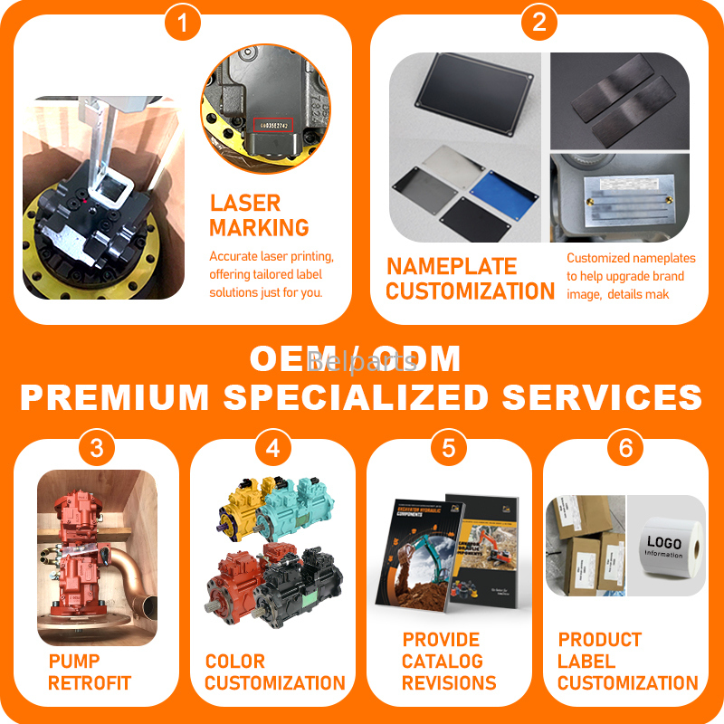 Rexroth A10vd43 Kobelco Sk60 Hydraulic Pump For Excavator Spare Parts 2437U486F1 Axial Piston Pump