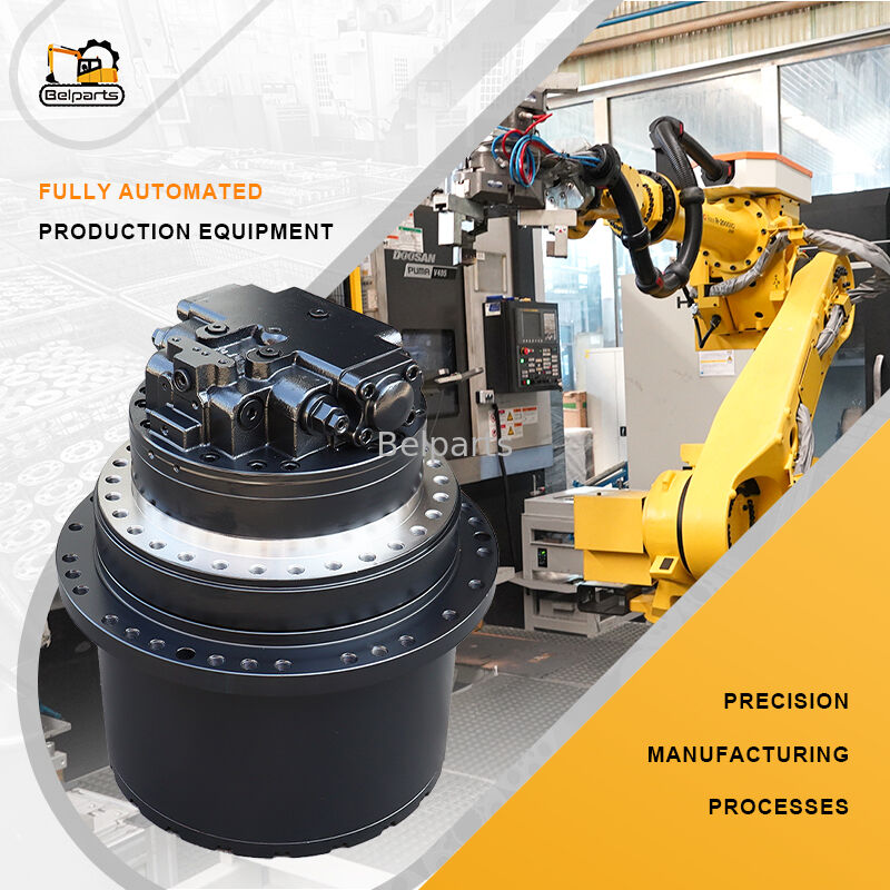 PC220-6 PC228 Komatsu Excavator Spare Parts জন্য ভ্রমণ হ্রাস 20Y-27-D2000 206-27-D1000 হাঁটা হ্রাসকারী সমাবেশ