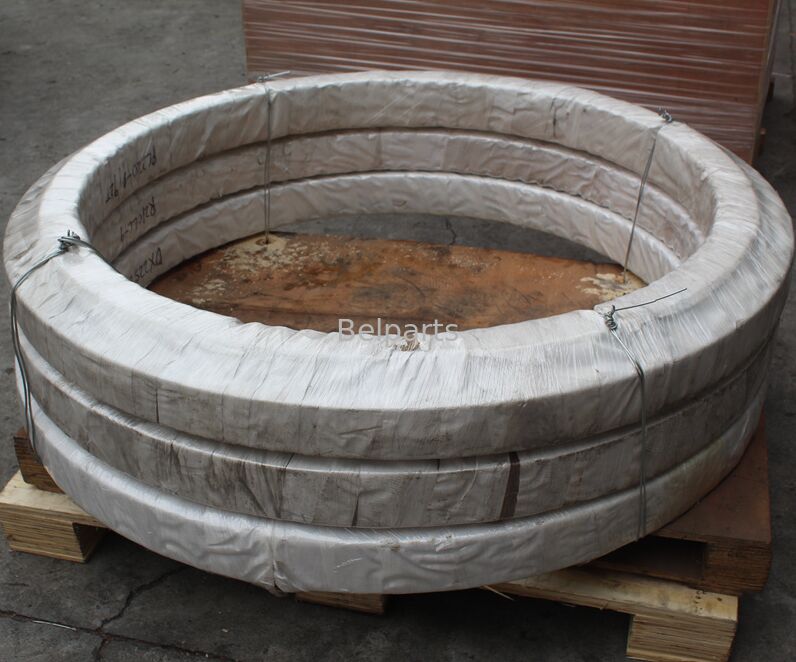 PC200-7 PC200-6 Komatsu Excavator Spare Parts 207-25-61100 6D102 সুইং সার্কেল স্লিভ রিংয়ের জন্য স্লাইং লেয়ারিং