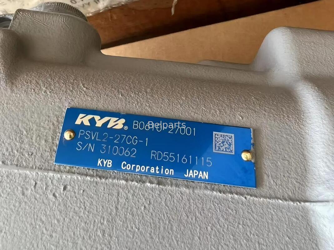 হাইড্রোলিক পাম্প Kubota U55-4 KX057-4 মিনি এক্সক্যাভেটর পার্টস KYB PSVL2-27CG-1 প্রধান পিস্টন পাম্প B0210-27001 RD551-61112 RD551-61115