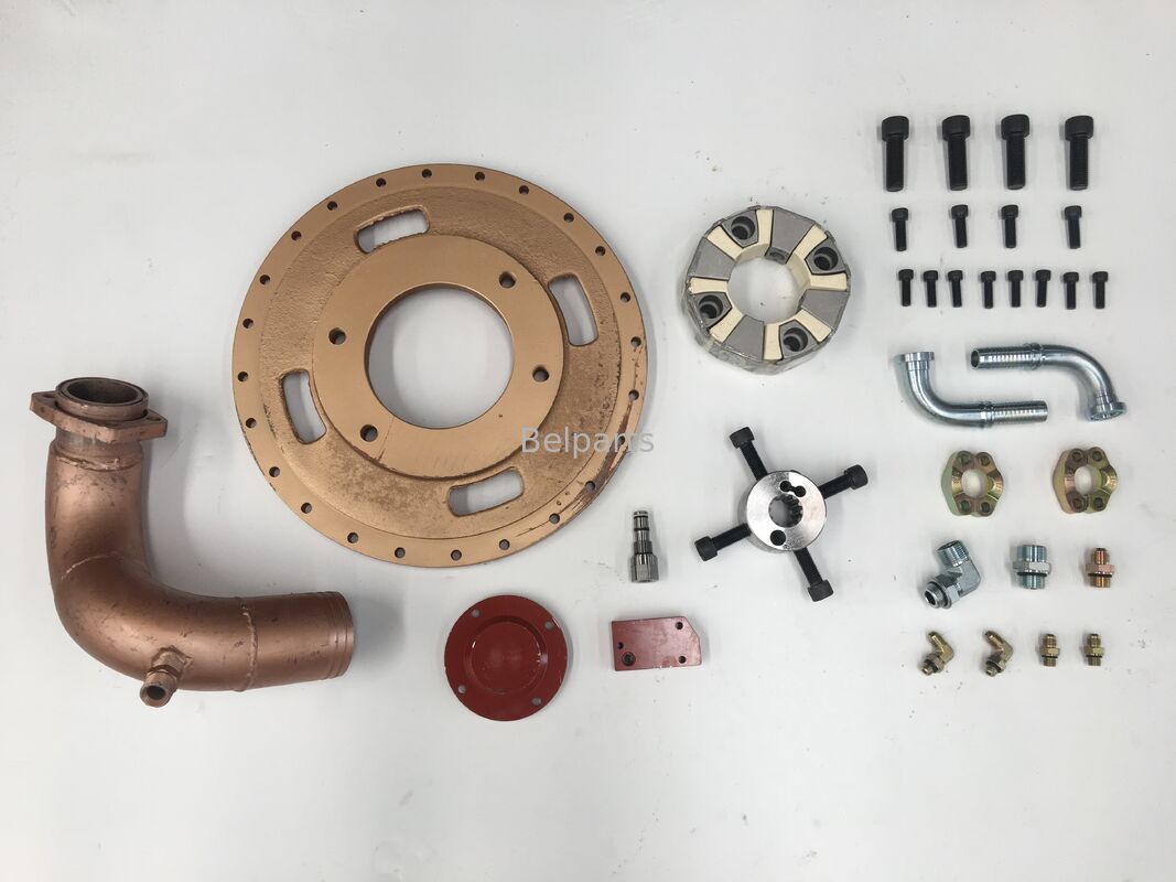 EX200-5 ZX200 ZX230 Hitachi Excavator Parts-এর জন্য প্রধান হাইড্রোলিক পাম্প 9150726 9152668 9195235EX K3V112DTP-9P12-15T পিস্টন পাম্প শর্ট অ্যাক্সিস PTO