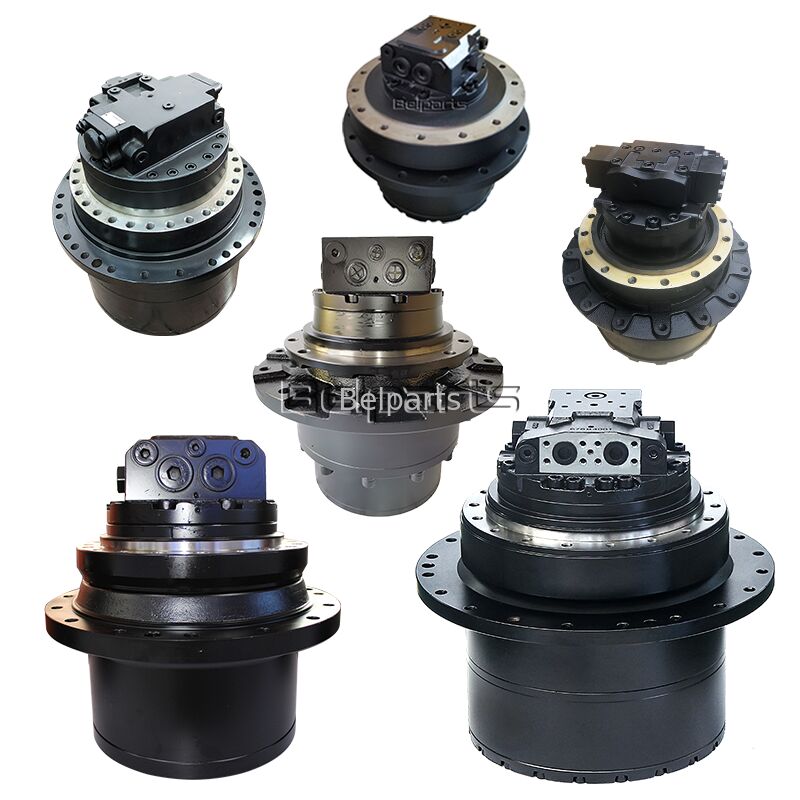 PC650-5 PC650LC-5 PC650SE-5 PC710-5 PC710SE-5 KOMATSU এক্সকাভেটর পার্টস 209-27-00200 209-27-00210 209-27-00220 209-27-00230 হাইড্রোলিক ড্রাইভ ট্র্যাভেল মোটর রিডিউসার
