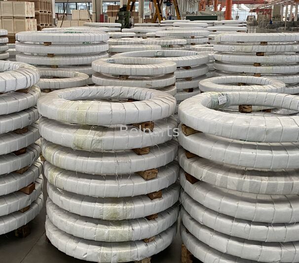 Yanmar খনন যন্ত্রাংশের জন্য VIO35-5 স্লিওইং বিয়ারিং 172458-57600 সুইং সার্কেল স্লিও রিং OEM