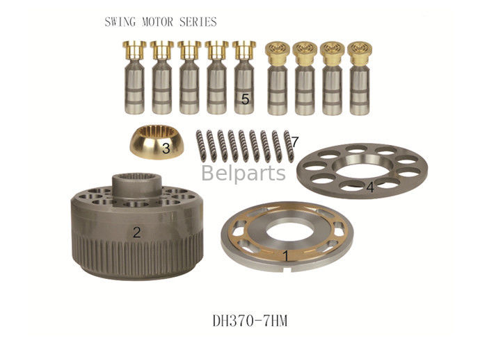 খননকারীর DH370-7 হাইড্রোলিক খনন যন্ত্রাংশ 401-00359 সুইং মোটর যন্ত্রাংশ