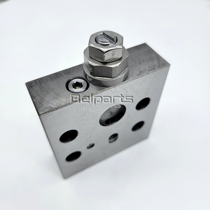 PC130-7 এক্সকাভেটর খুচরা যন্ত্রাংশ 203-60-71210 কমাতসুর জন্য রিডুসার সোলেনয়েড ভালভ অ্যাসি