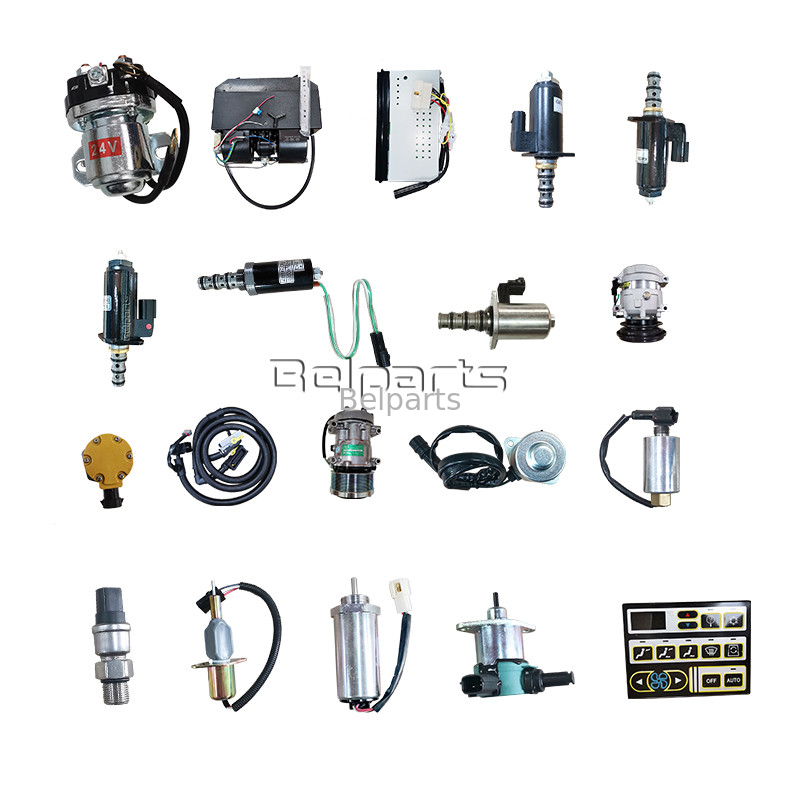 E320B E322B E322C খননকারী বৈদ্যুতিক যন্ত্রাংশ 116-3526 1163526 ট্র্যাভেল মডেল ফাইনাল ড্রাইভ রোটারি সোলেনয়েড ভালভ