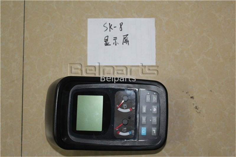 SK200-8 SK210-8 SK210LC-8 SK170-8 SK850 SK70SR-2 SK80CS-এর জন্য বেলপার্টস এক্সকাভেটর ক্লাস্টার গেজ প্যানেল YN59S00021F3 মনিটর