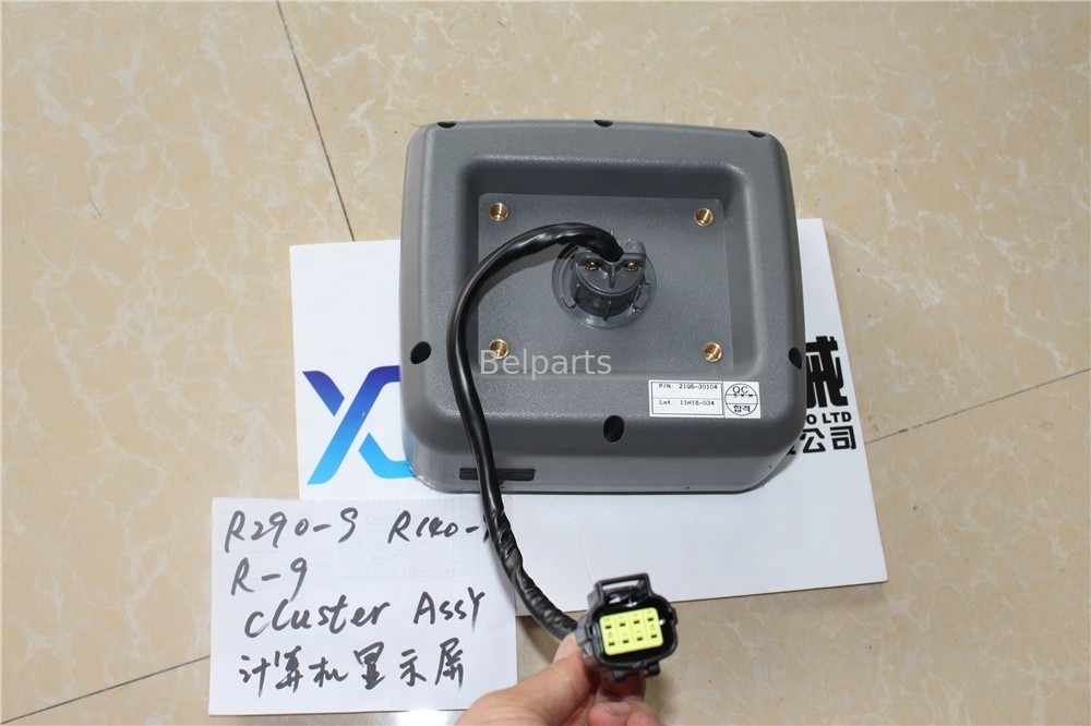 এক্সকাভেটর কন্ট্রোলার R520-9S R290LC-9 CLUSTER ASSY R140w-9 R200w-9 ডিসপ্লে প্যানেল 21Q6-30102 21Q6-40300