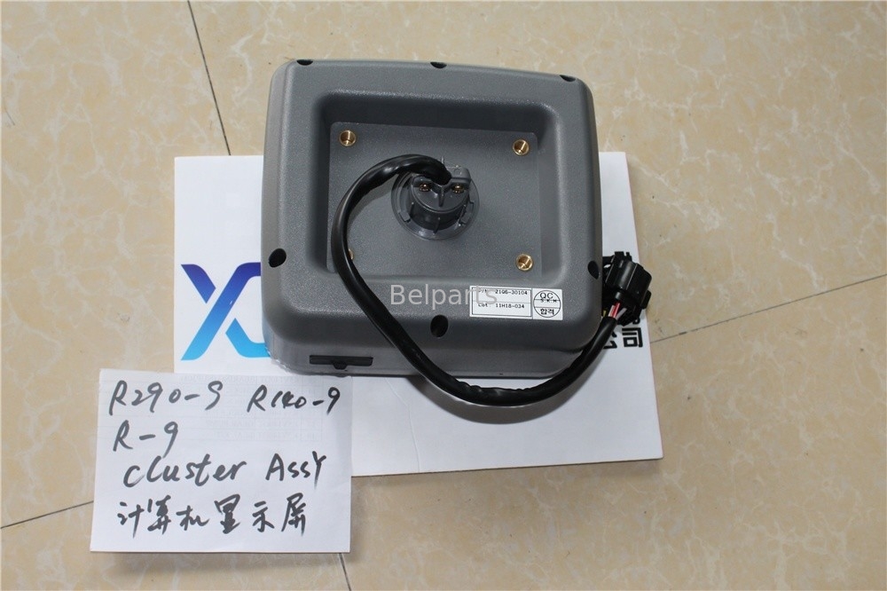 এক্সকাভেটর কন্ট্রোলার R520-9S R290LC-9 CLUSTER ASSY R140w-9 R200w-9 ডিসপ্লে প্যানেল 21Q6-30102 21Q6-40300