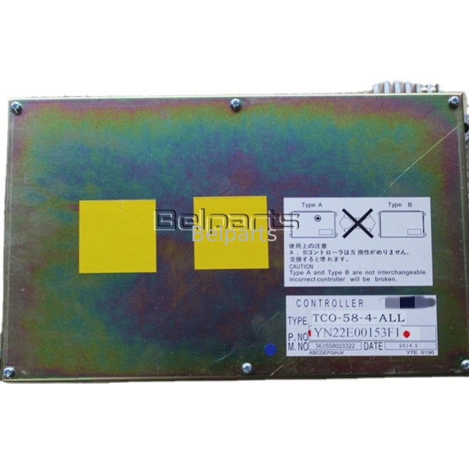 যন্ত্রপাতি ইঞ্জিন SK210-6 SK210-6E SK200-6E ইঞ্জিন কন্ট্রোলার YN22E00153F1 খননের জন্য কম্পিউটার বোর্ড