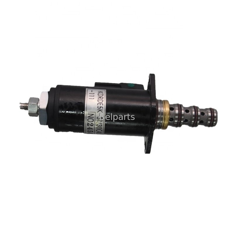 খননকারী SK200-6 SK200-8 SK200-6E SK230-6E বৈদ্যুতিক খুচরা যন্ত্রাংশ YN35V00018F2 YN35V00041F1 হাইড্রোলিক পাম্প সোলেনয়েড
