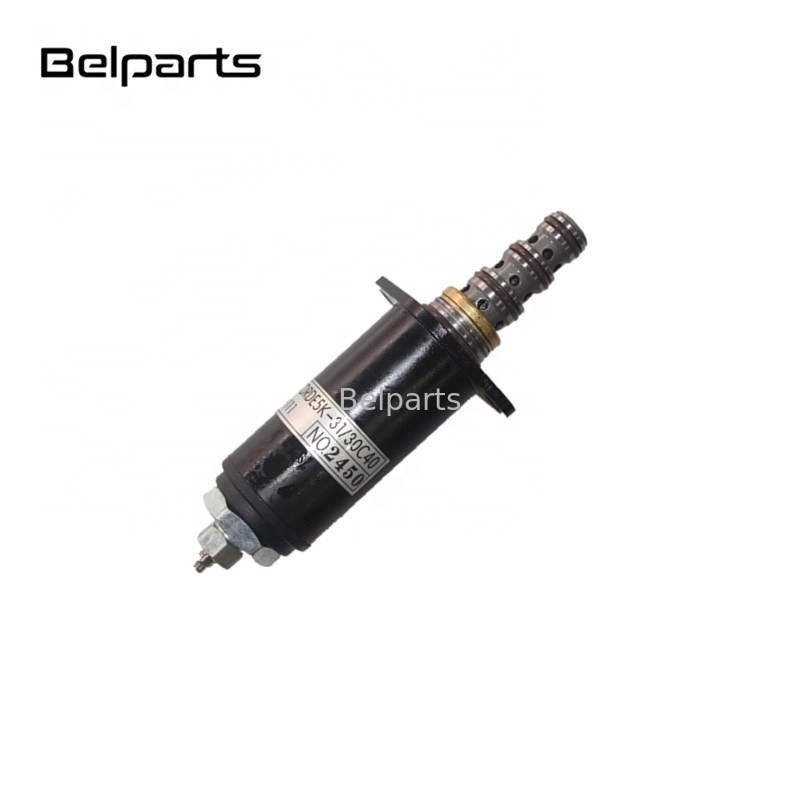 খননকারী SK200-6 SK200-8 SK200-6E SK230-6E বৈদ্যুতিক খুচরা যন্ত্রাংশ YN35V00018F2 YN35V00041F1 হাইড্রোলিক পাম্প সোলেনয়েড