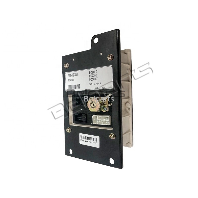 বেলপার্টস এক্সকাভেটর খুচরা যন্ত্রাংশ PC200-7 PC220-7 PC300-7 ECU ডিসপ্লে স্ক্রীন 7835-12-3006 7835-12-3007 মনিটর