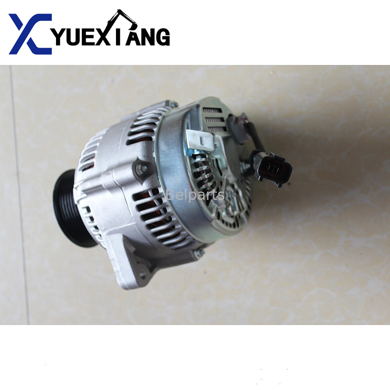 বেলপার্টস এক্সকাভেটর অল্টারনেটর PC200-7 PC200-8 PC200-6 জেনারেটর 600-861-3420 600-821-6130 101211-7960 ইঞ্জিন 6D107