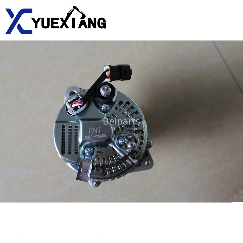 বেলপার্টস এক্সকাভেটর অল্টারনেটর PC200-7 PC200-8 PC200-6 জেনারেটর 600-861-3420 600-821-6130 101211-7960 ইঞ্জিন 6D107