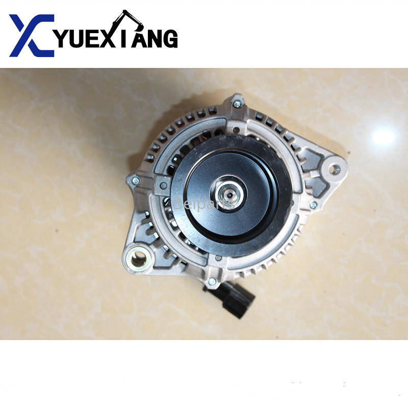 বেলপার্টস এক্সকাভেটর অল্টারনেটর PC200-7 PC200-8 PC200-6 জেনারেটর 600-861-3420 600-821-6130 101211-7960 ইঞ্জিন 6D107