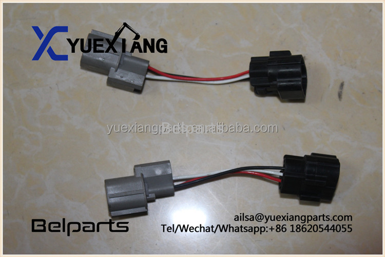 বেলপার্টস এক্সকাভেটর খুচরা যন্ত্রাংশ LS5200015P1 LC52S0002P1 উচ্চ চাপ সেন্সর প্লাগ YT13E01610P1C-6