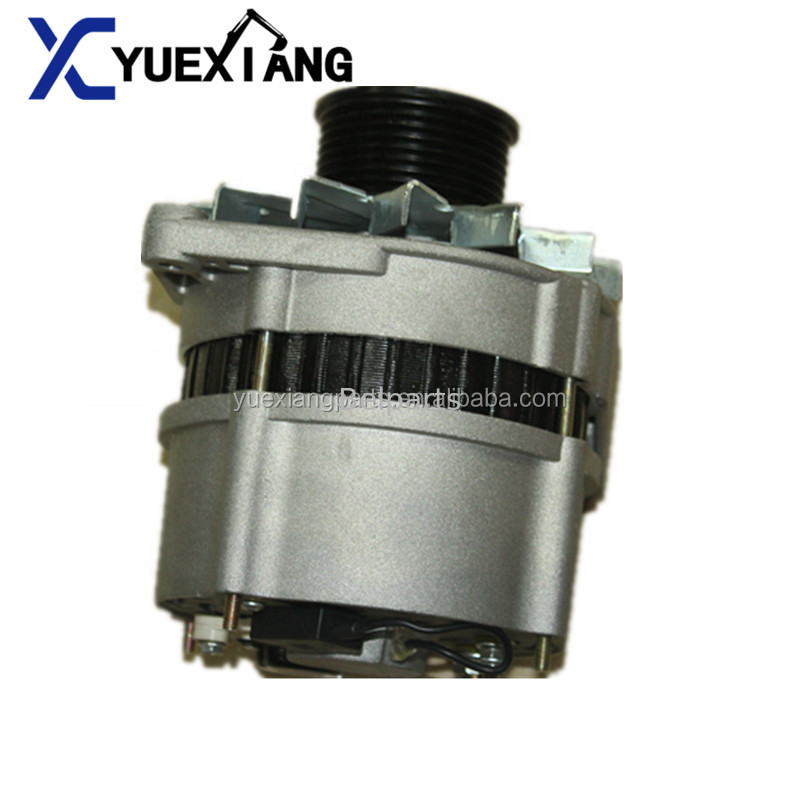 PC210-6K রেগুলেটর অল্টারনেটরের জন্য খননকারী 6735-81-6110 জেনারেটর অল্টারনেটর