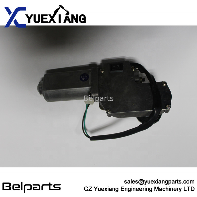 SH120-3 SH100-3 SH200-3 SH200A3 SH200 এর জন্য এক্সক্যাভেটর ইলেকট্রিক পার্ট উইন্ডস্ক্রিন 24V রেইন অ্যাসেম্বলি ওয়াইপার মোটর