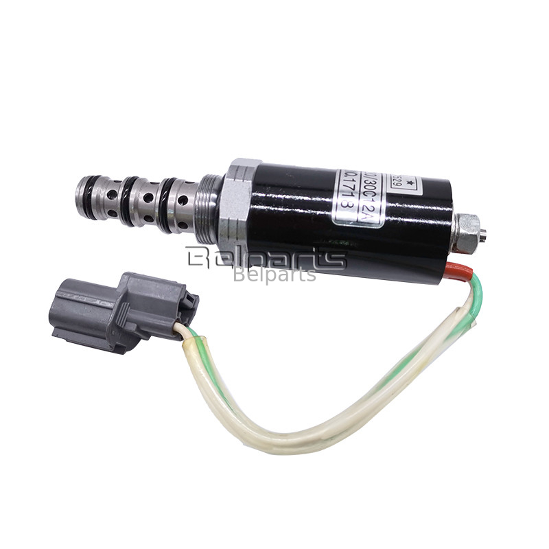 ছোট হাইড্রোলিক এক্সকাভেটর যন্ত্রাংশ SK200-5 12A-101 12A-111 G24D12 G24Y12 প্রধান পাম্প সোলেনয়েড ভালভ