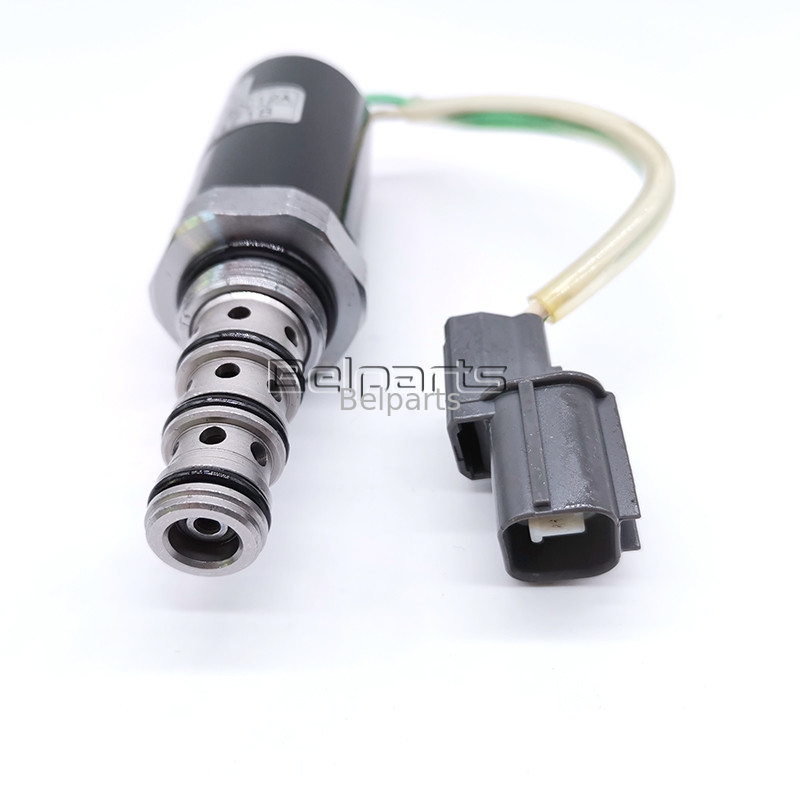 ছোট হাইড্রোলিক এক্সকাভেটর যন্ত্রাংশ SK200-5 12A-101 12A-111 G24D12 G24Y12 প্রধান পাম্প সোলেনয়েড ভালভ