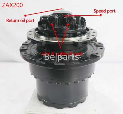 হিটাচির জন্য Excavator Travel Motor Assy ZX200 Final Drive Assy 9168003