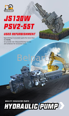 কোমাটসু হাইড্রোলিক পাম্প SA 1142-00012 PSV2-55T JS130W এক্সক্যাভারের জন্য