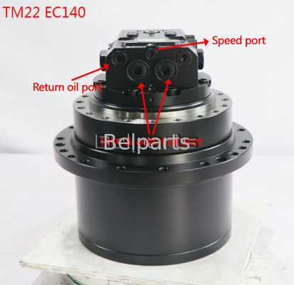 TM22VC GM22VC EC140 ফাইনাল ড্রাইভ PC135 PC150 DH135 SK130 SK140-8 Excavator Parts এর জন্য