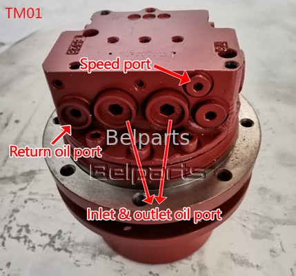 বেল পার্টস U15-3 KX41.2 KX41.2V KX36.3 K008 Excavator হাইড্রোলিক মোটর Kubota15 SK1.5 For TM01